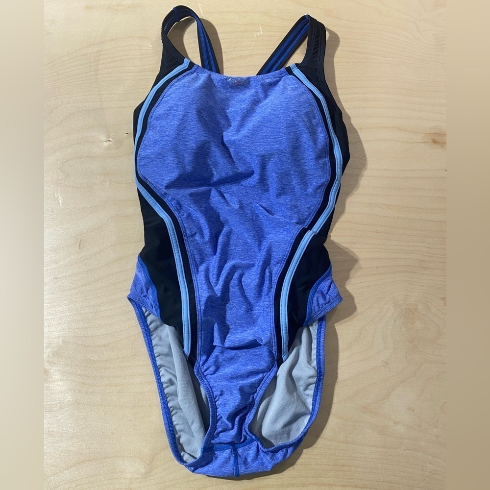 Speedo  One Piece Swimsuit in Blue and Black 12 (NX)